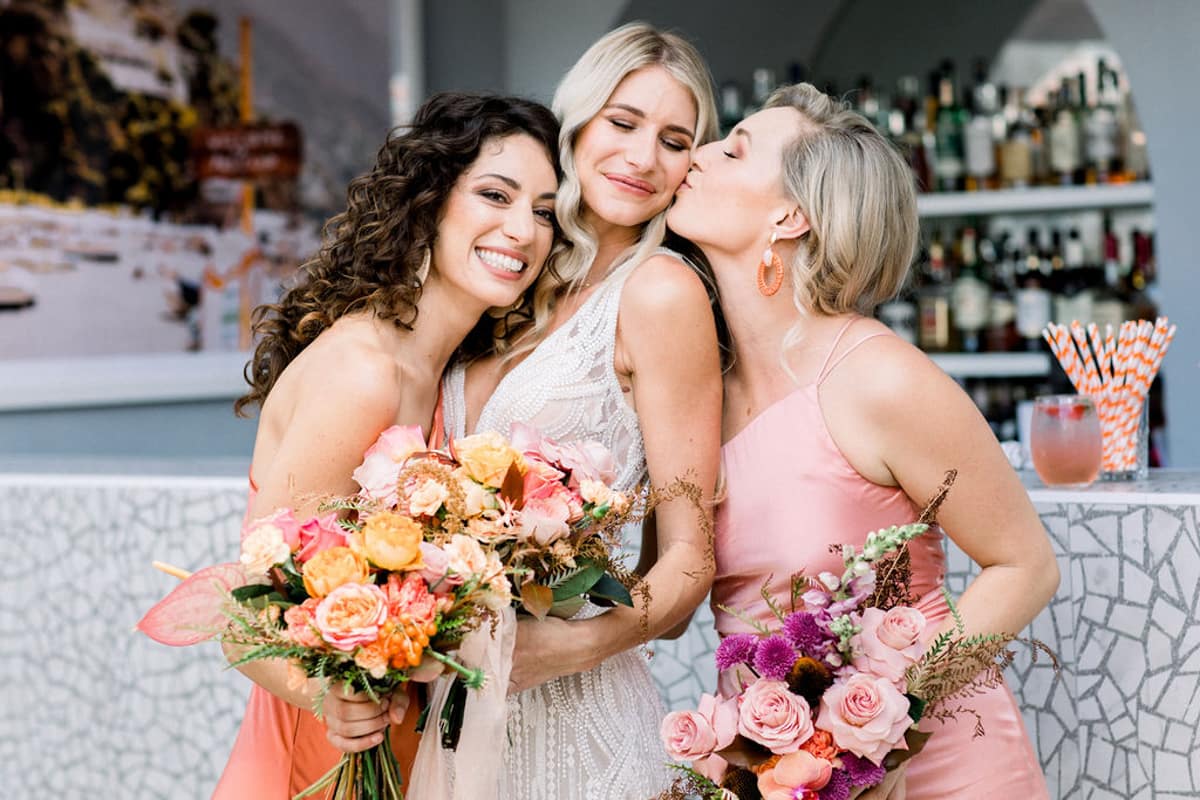 Bridesmaids fashion _ Brisbane bridal boutique _ wedding dresses brisbane _ Tuscan rooftop bar brisbane