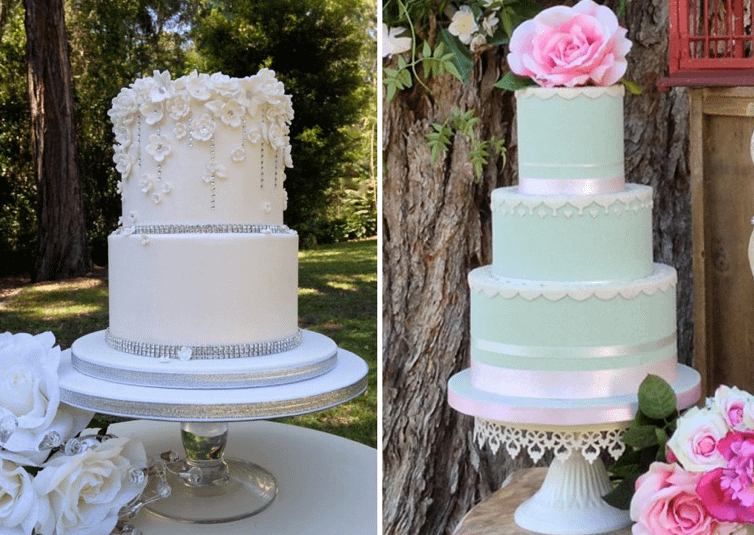 Wedding Cakes sunshine coast - Coast Wedding Creations.