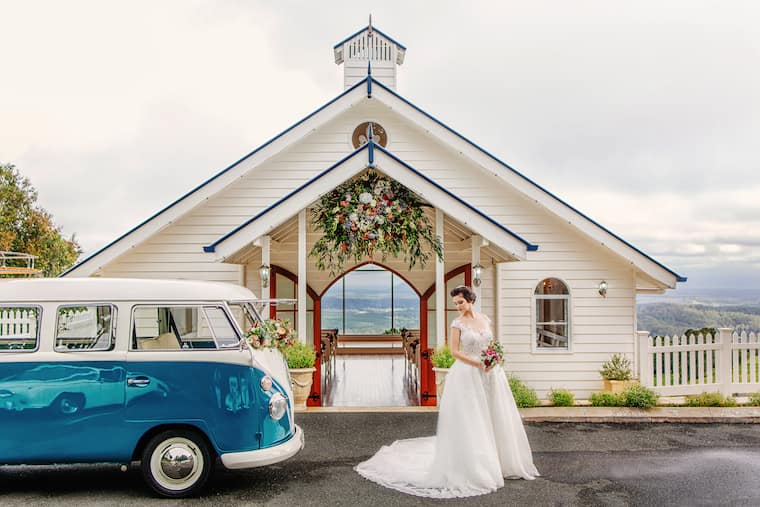 Autumn wedding Maleny