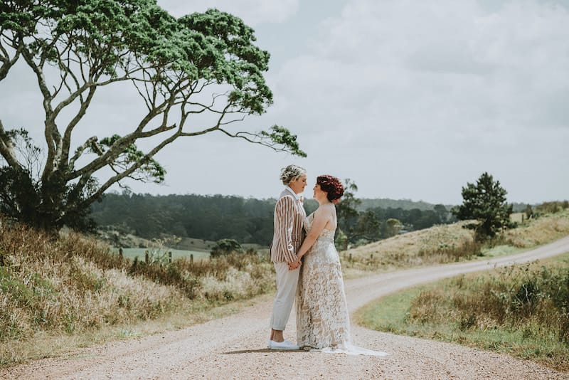 same sex wedding _ same sex marriage Maleny _ Maleny wedding _ The Bride's Tree _ marriage equality